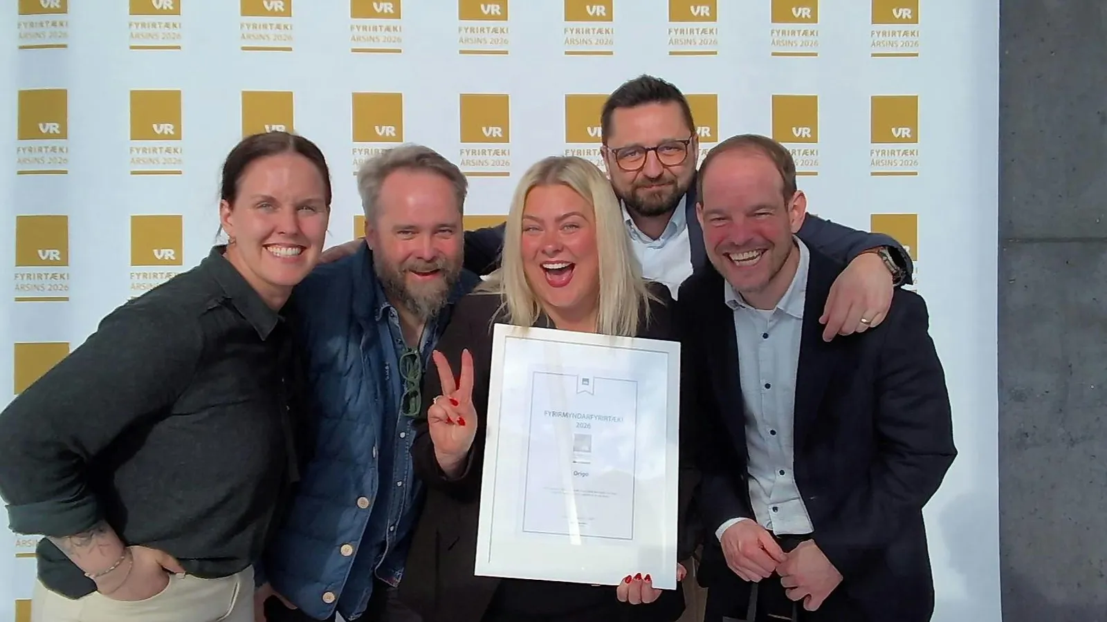 Origo valið Fyrirmyndar-fyrirtæki 2026